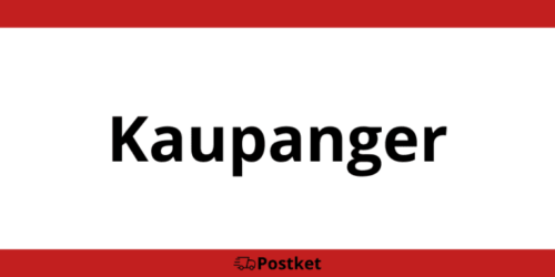 Posten Kaupanger i butikk