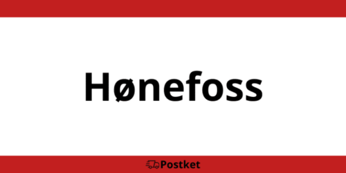 Posten Hønefoss i butikk